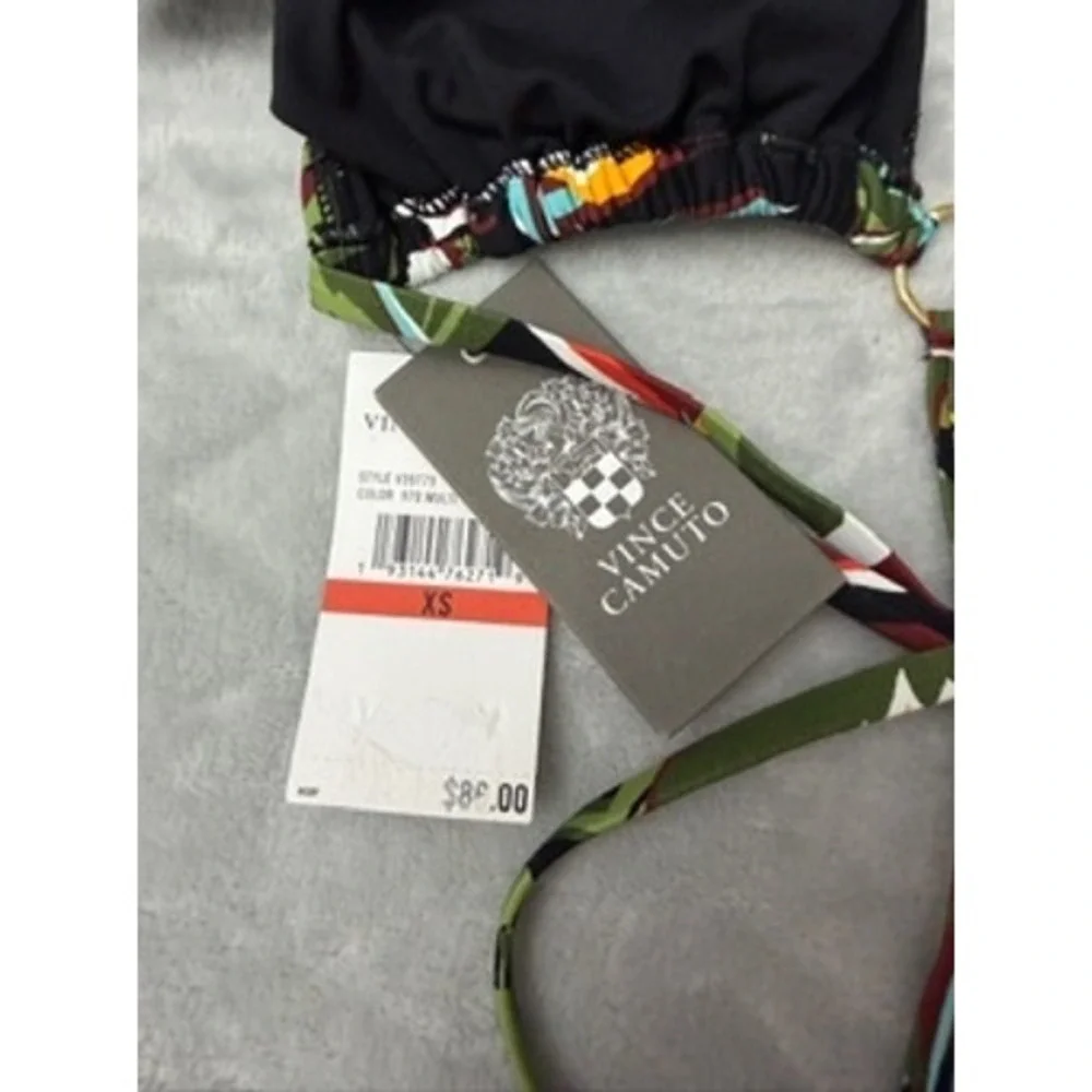 NWT Vince Camuto Bikini Top Womens XS Vince Camuto Ring String Bikini Top XS $88
